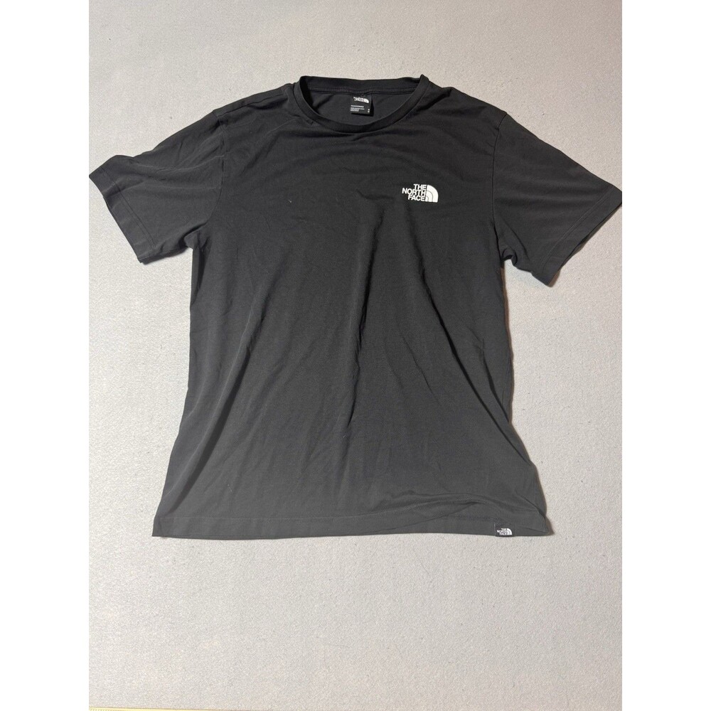 THE NORTH FACE Simple Dome Logo-Print Cotton-Jersey Crewneck T-Shirt Black Sz M